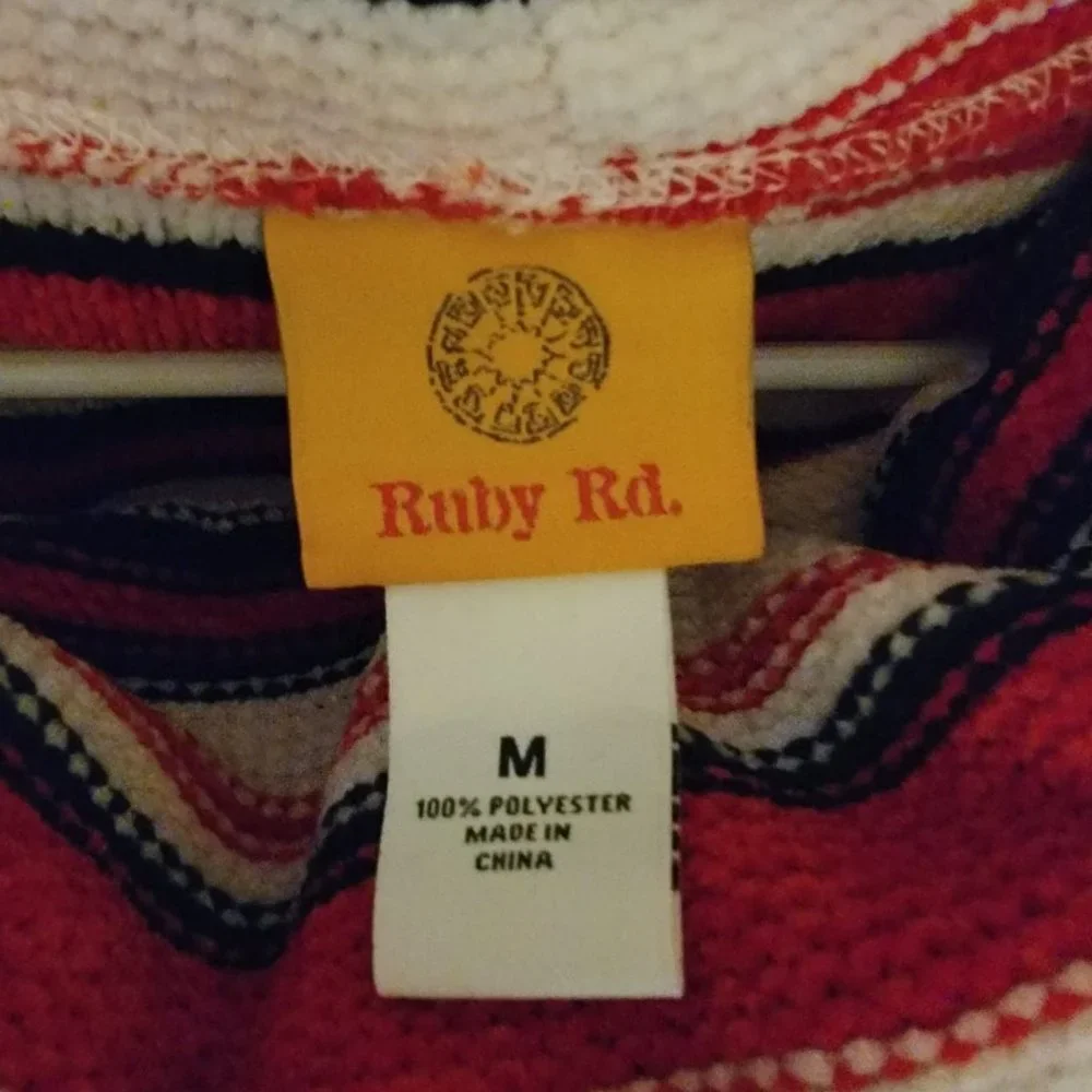 Ruby Rd Sweater- Medium - Picture 4 of 4